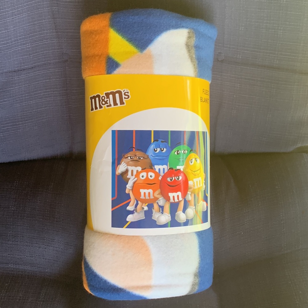 M & M Fleece Blanket